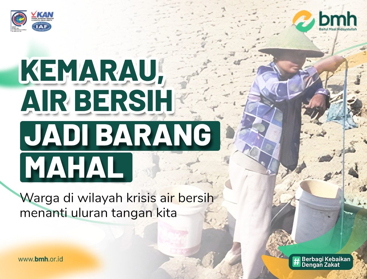 Sedekah Jariyah Sumur Bor untuk Warga dan Santri